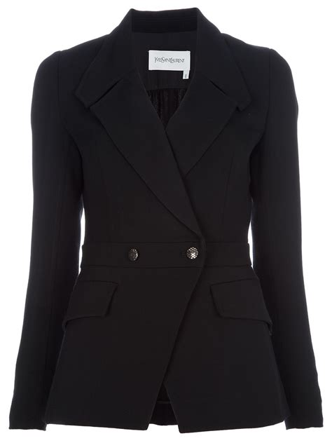 ysl black blazer|Altro.